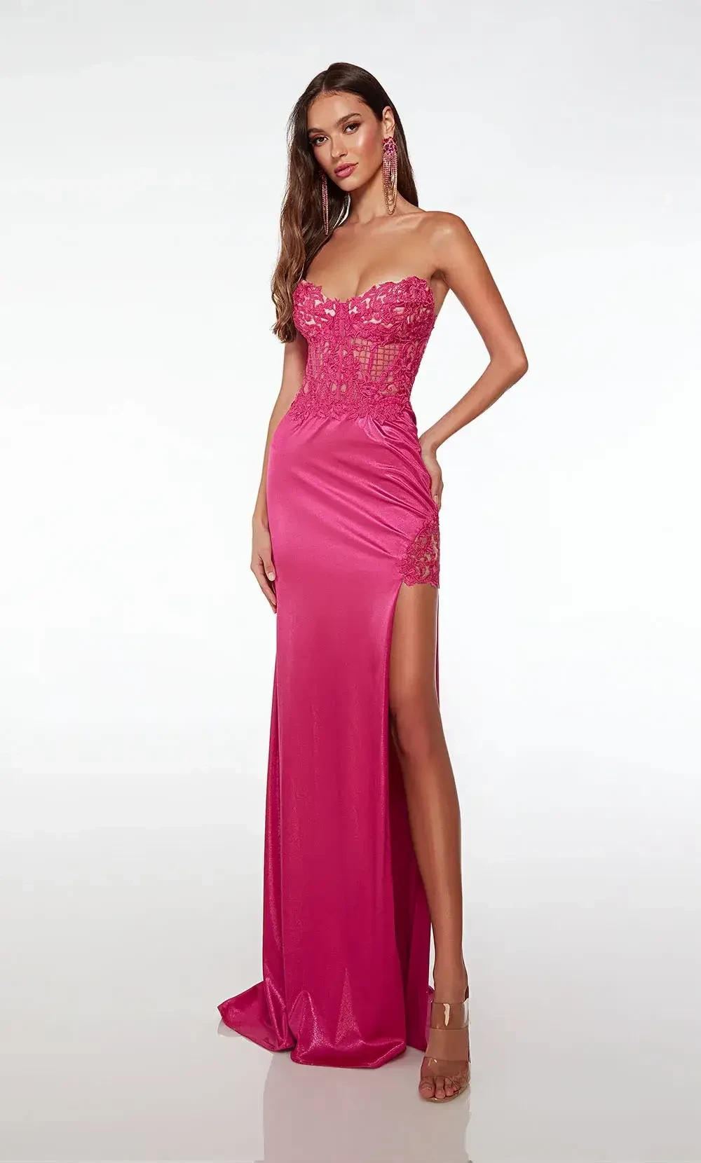 Elegant Prom Dress at Nikki's Glitz And Glam: Your Destination for Alyce Paris. Mobile Image