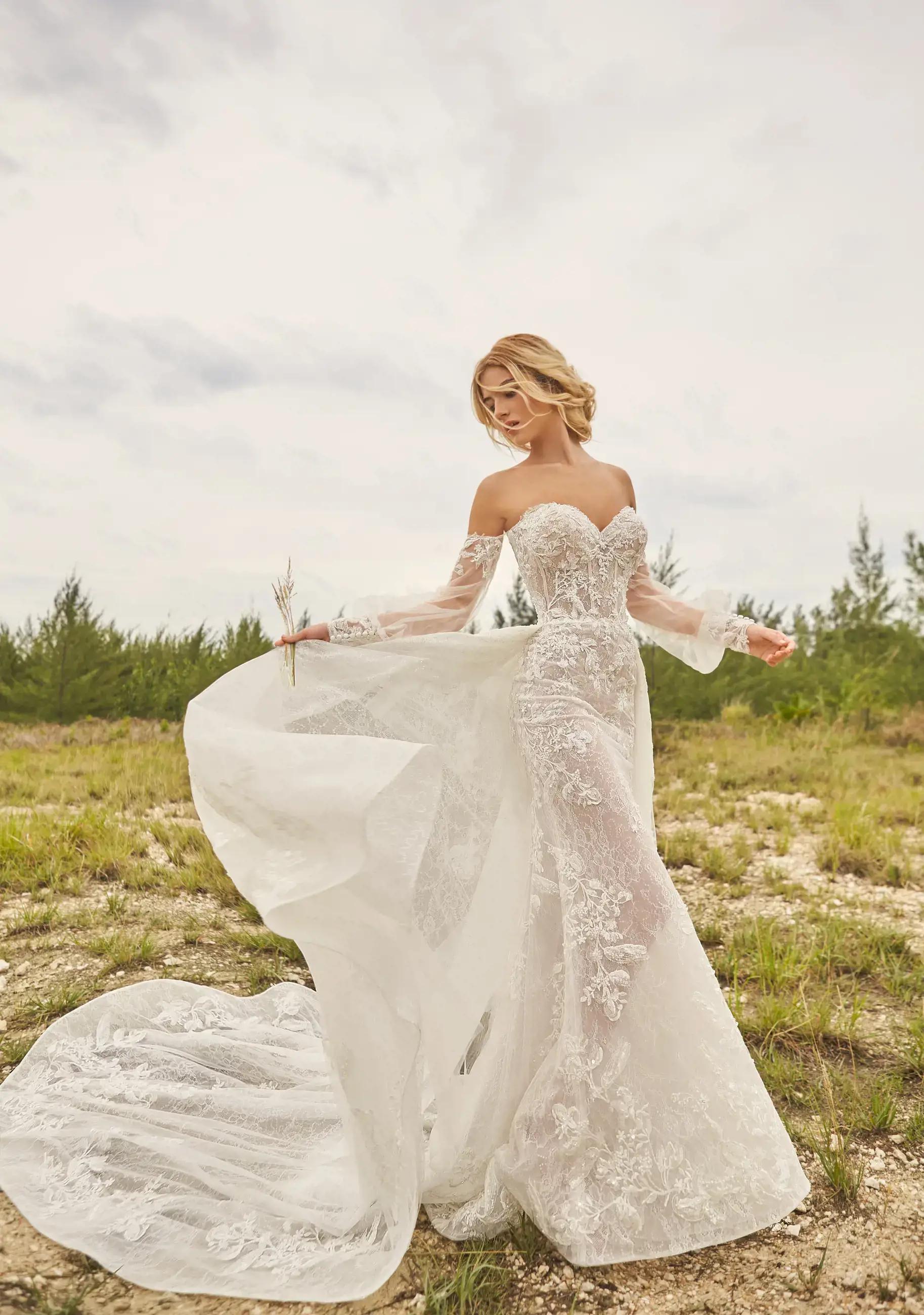 Sophia Tolli wedding gown