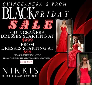 Black Friday Quince and Prom sale
