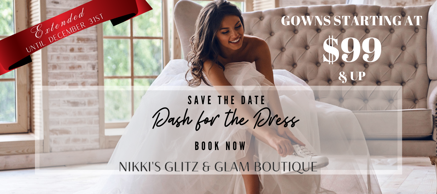 Nikki's glitz and glam bridal boutique outlet