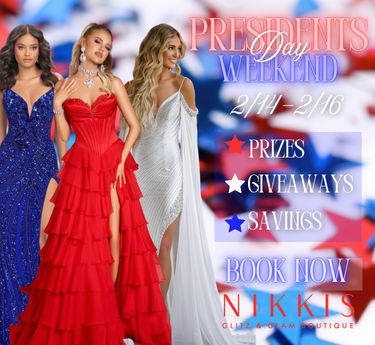 Presidents Day Prom Sale