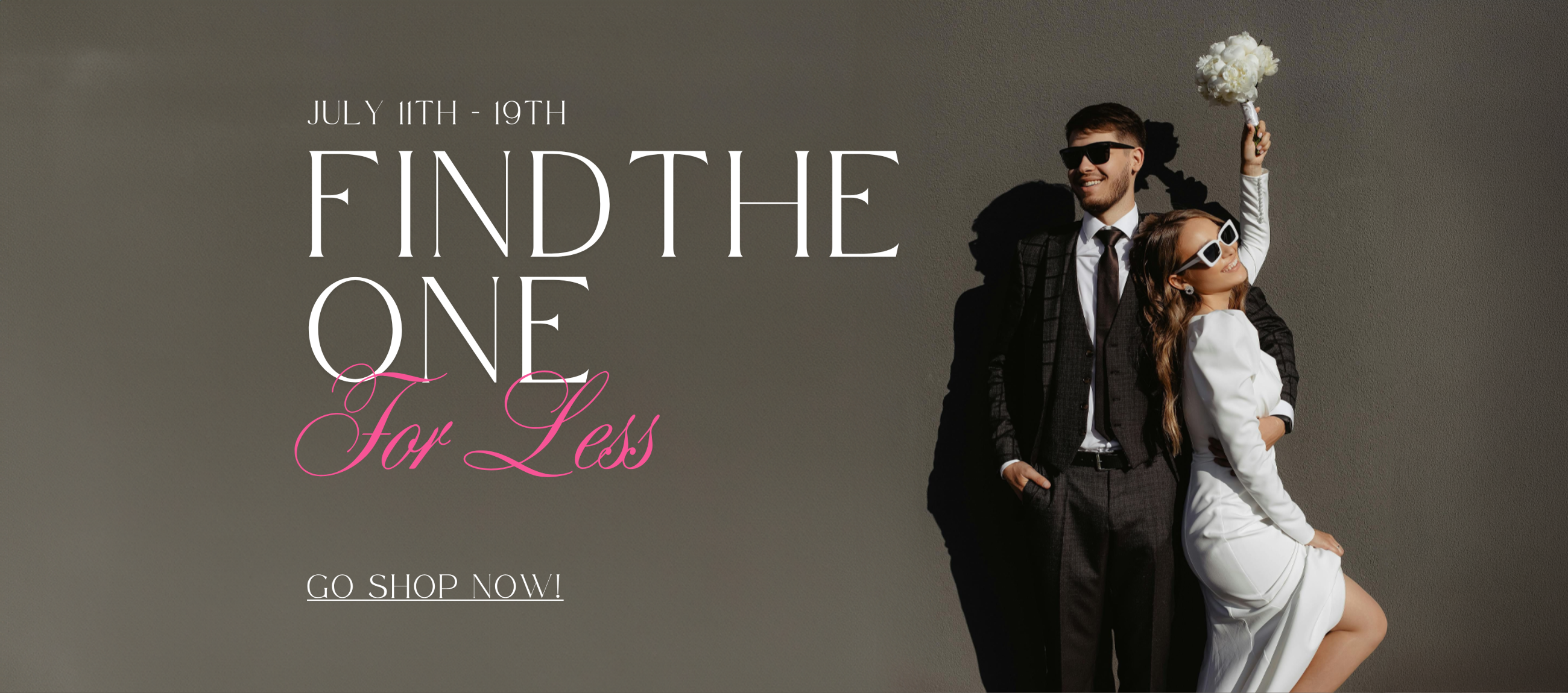 National Bridal Sale Desktop Banner