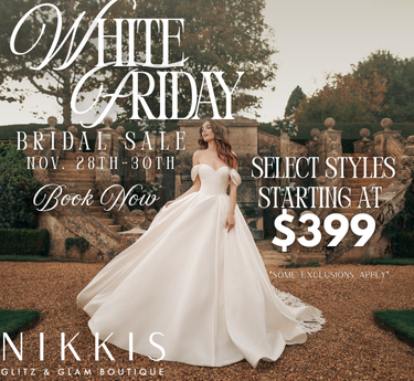 White Friday Bridal Sale